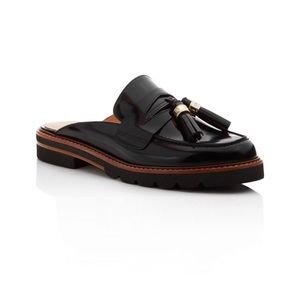 Stuart Weitzman Outnup-Leather Tassel Loafers